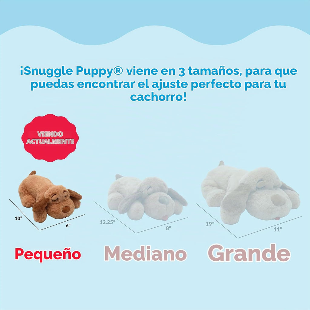 Snuggle Puppy Junior - Juguete de latido del corazón, comodidad relajante