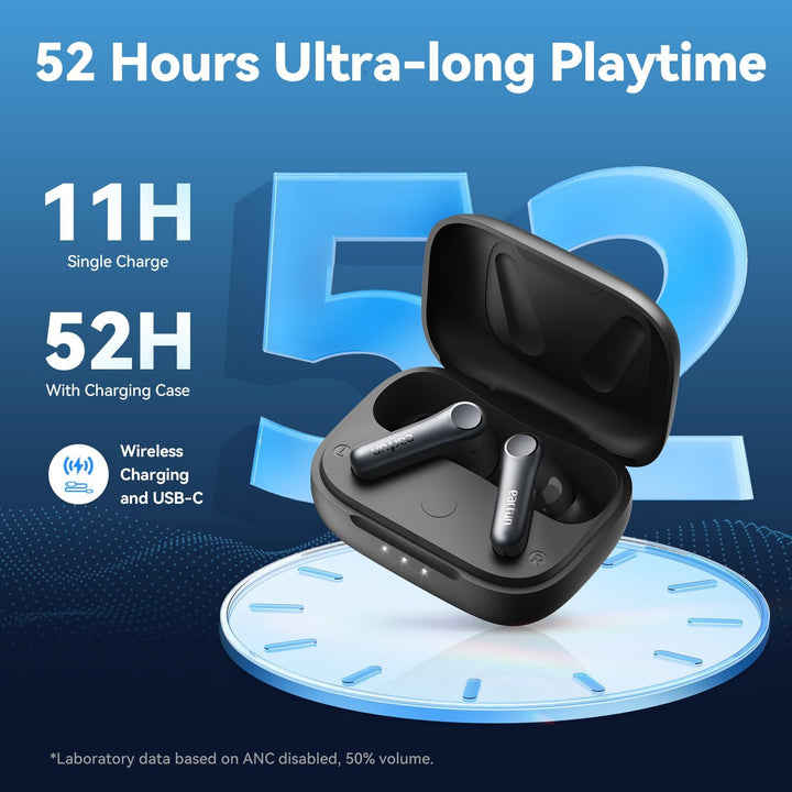 EarFun Air Pro 4 Auriculares inalámbricos con cancelación de ruido...