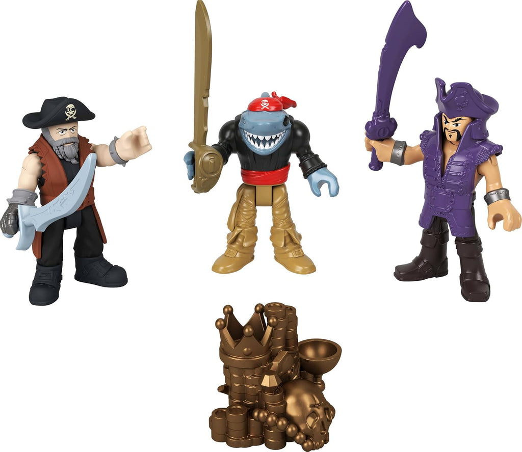 Fisher-Price Imaginext Billy Bones - Juego de barco pirata con accesorios