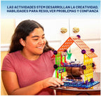Lámpara Snap Circuits Elenco Kit de construcción de electrónica para el hogar de Snap Circuits para niños a partir de 8 años