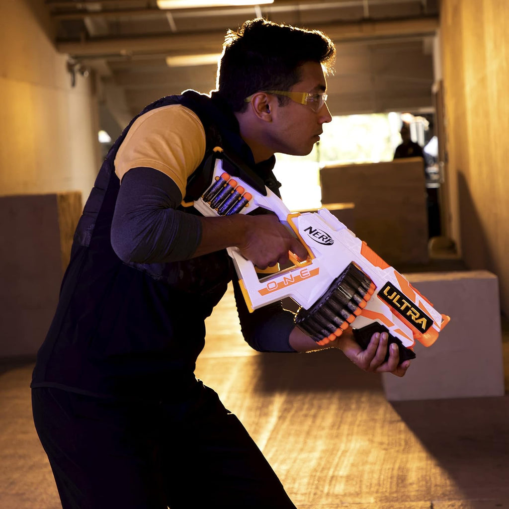 NERF Ultra One lanzador motorizado, tambor de 25 dardos (exclusivo de Amazon)