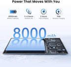 UPERFECT 15.6" 1080P Monitor portátil inalámbrico con batería 8000m...