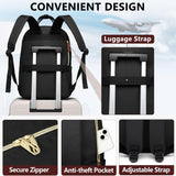 Mochila para laptop para mujer, bolsa de trabajo de 15.6 pulgadas c...