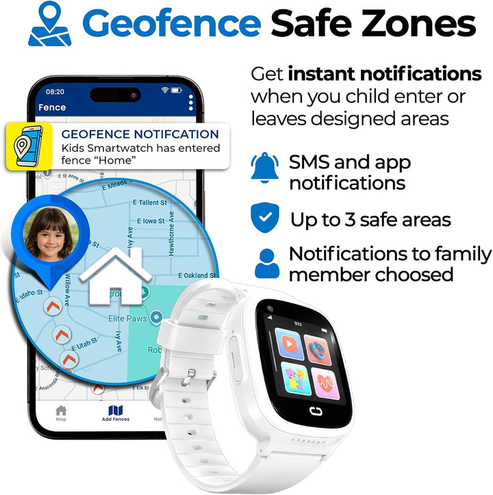 Seculife - Reloj inteligente para niños más seguro - Hablar y envia...