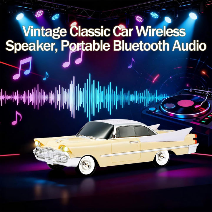 WSTER WS-1965 Replica altavoz Bluetooth \u2013 Diseño retro de cohe...