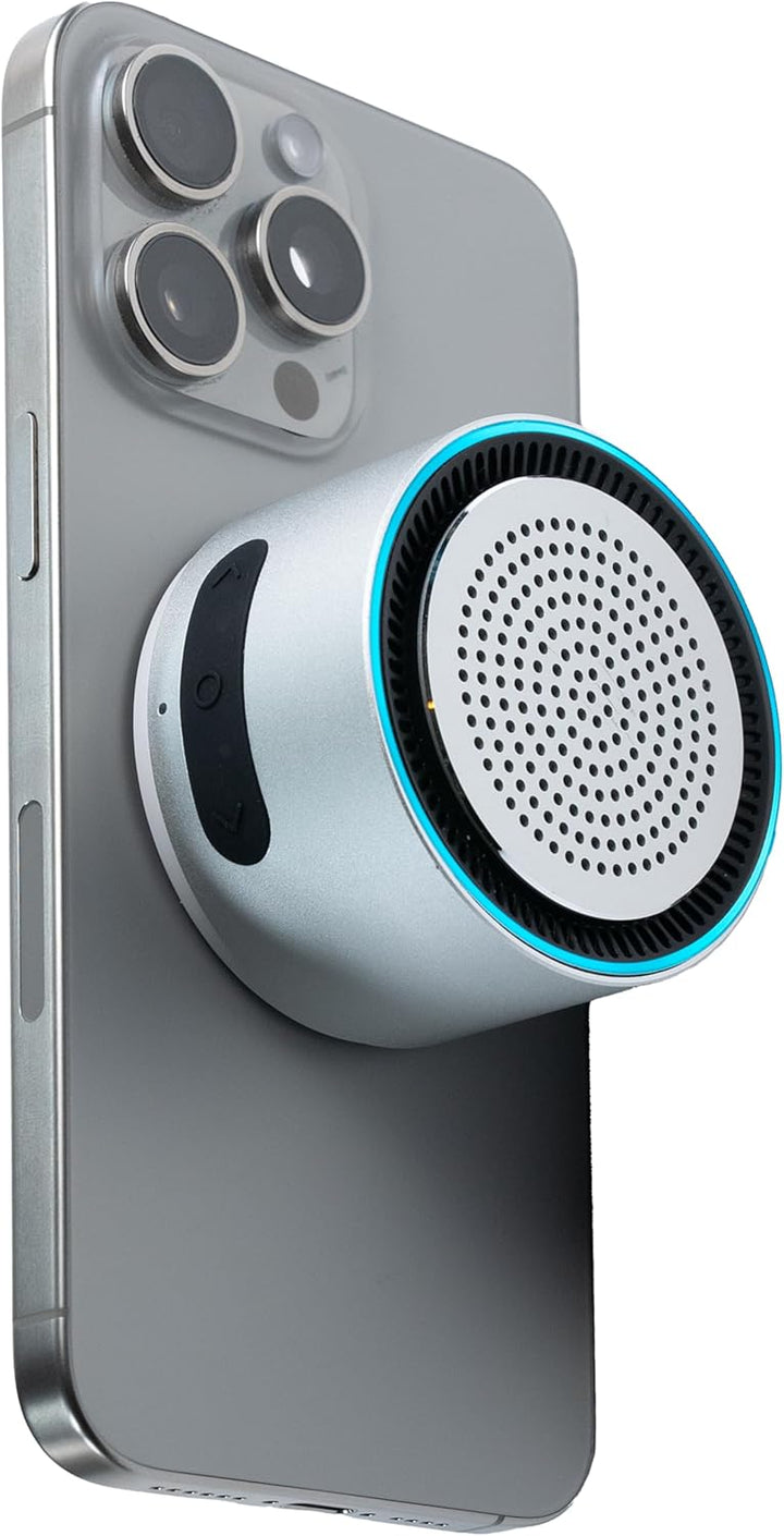MagSound MagBeat Altavoz Bluetooth con cargador inalámbrico magnéti...
