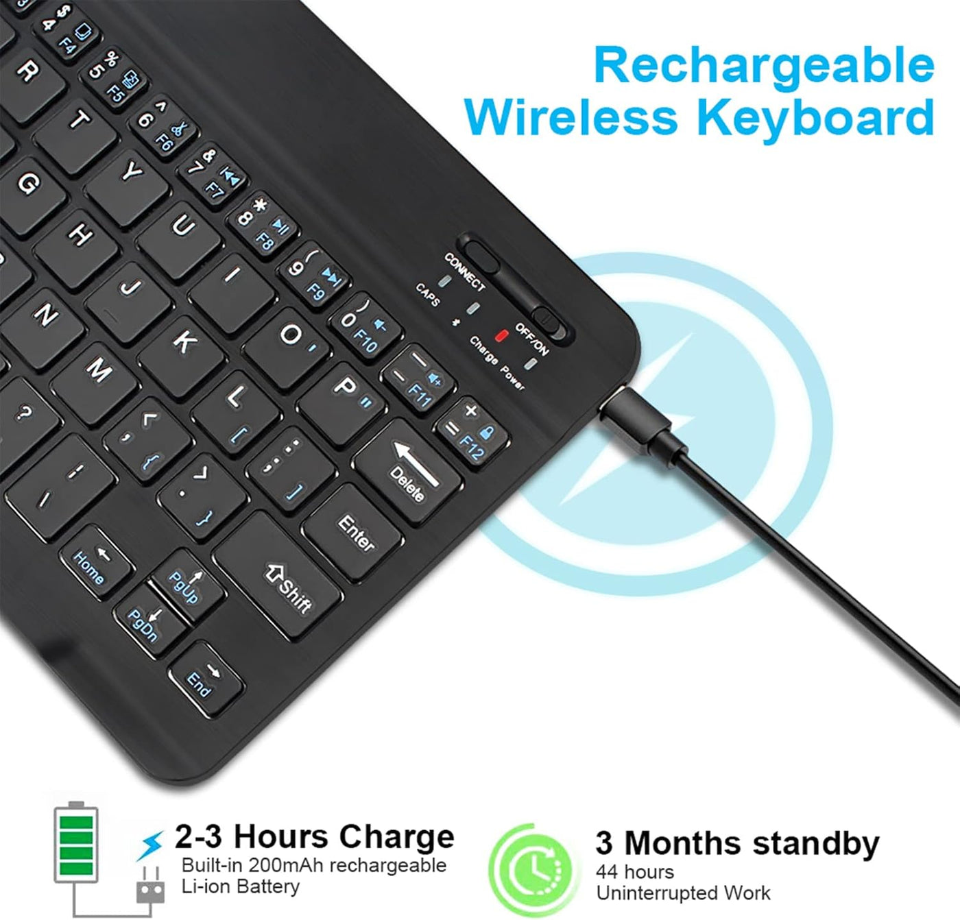 IWEGGO Tableta Android 15, 10 pulgadas 12GB RAM+64GB ROM Tablets co...