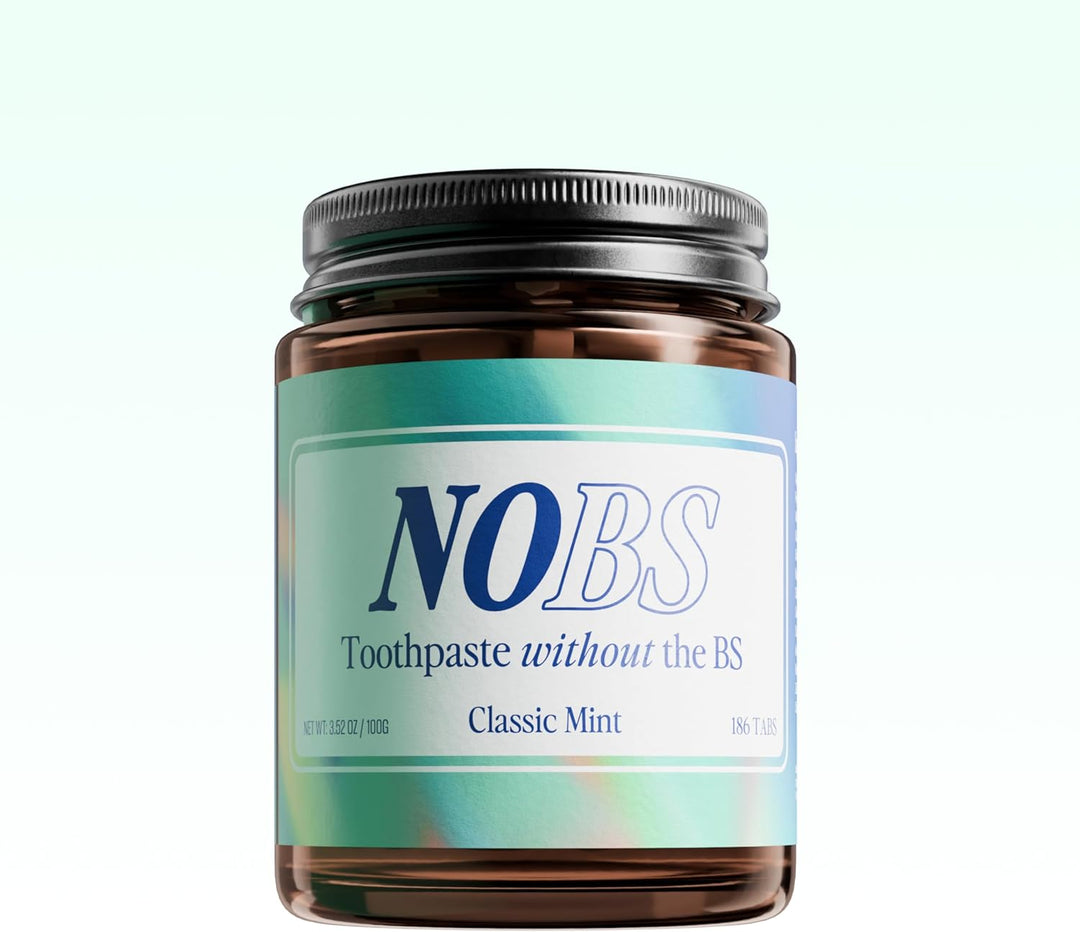 Pastillas de pasta de dientes NOBS (Sin Cosas Malas) - Nano hidroxi...