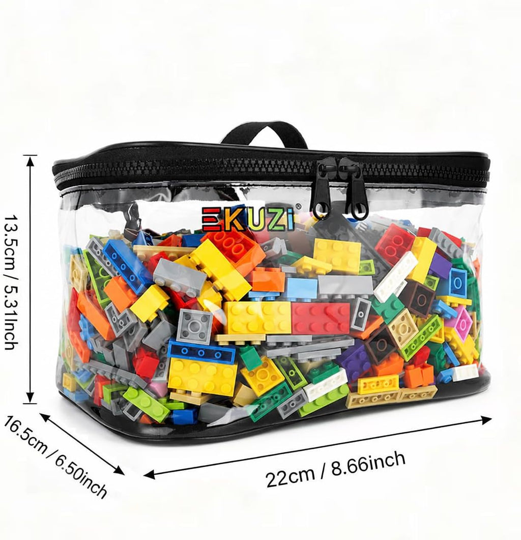1000 bolsas de almacenamiento de ladrillos de construcción compatibles con Lego Classic