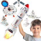 Wbzle Juego de naves espaciales, cohete, nave, juguetes alienígenas, Medium Set 1