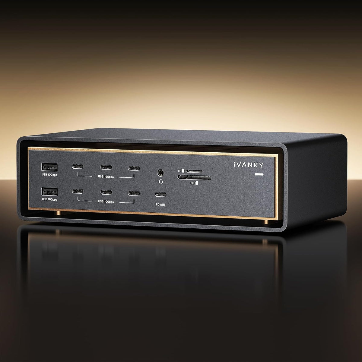 iVANKY FusionDock Ultra 26 en 1 Compatible con Thunderbolt 5, Dock de 10GbE