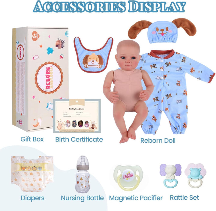 BABESIDE Muñecas de bebé Reborn realistas de 20 pulgadas hechas a m...