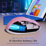HOTWEEMS D-09 - Ratón inalámbrico para laptop, ergonómico Plus, mou...
