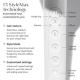 T3 Featherweight StyleMax - Secador de pelo iónico profesional con...