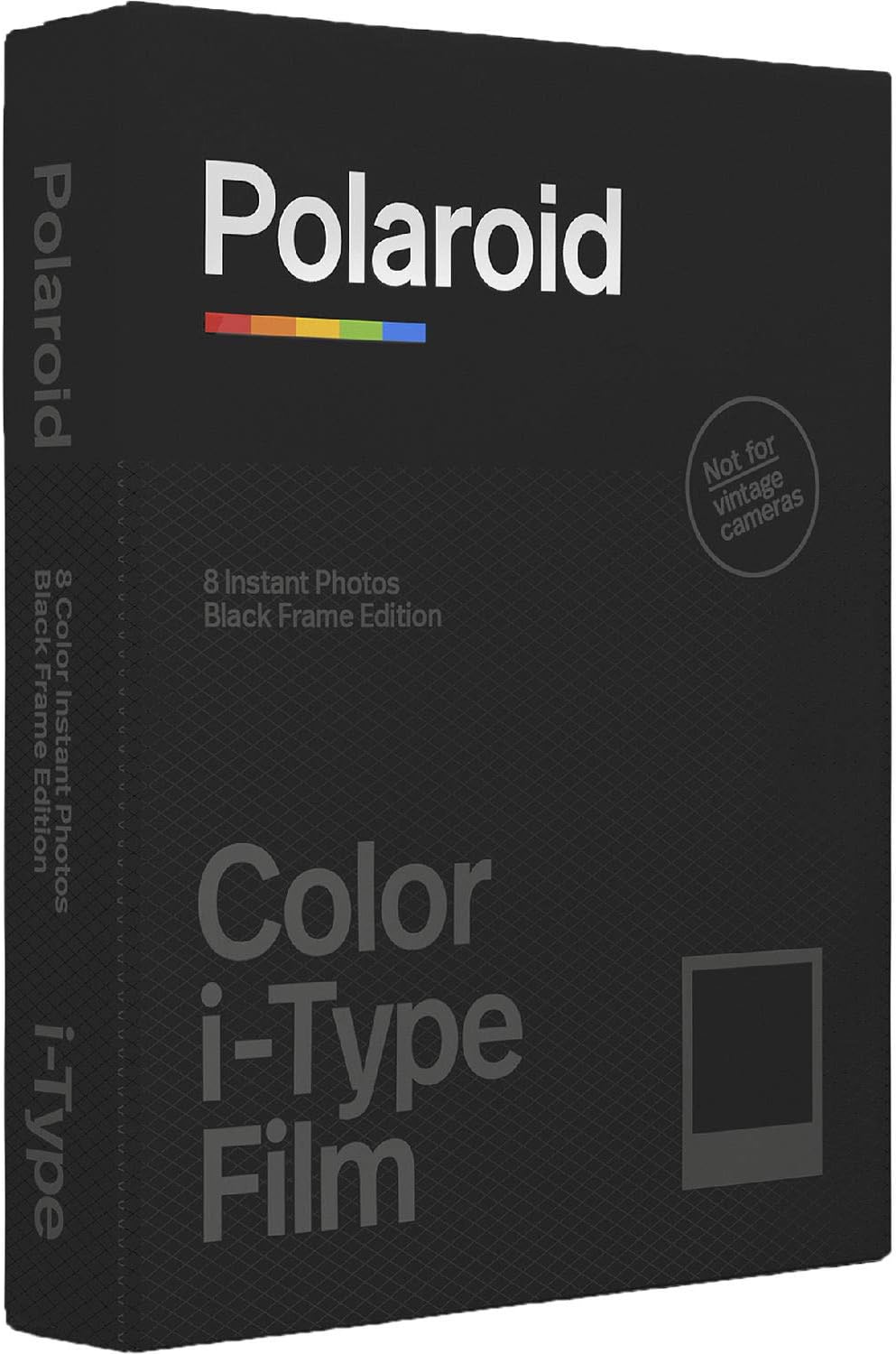 Polaroid - Película instantánea brillante color negro para cámaras...