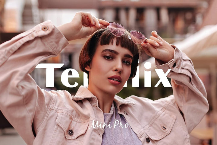 Terviiix Mini plancha plana para cabello corto, temperatura ajustab...