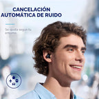Soundcore de Anker Space A40 Auriculares inalámbricos con cancelación activa de ruido, Negro