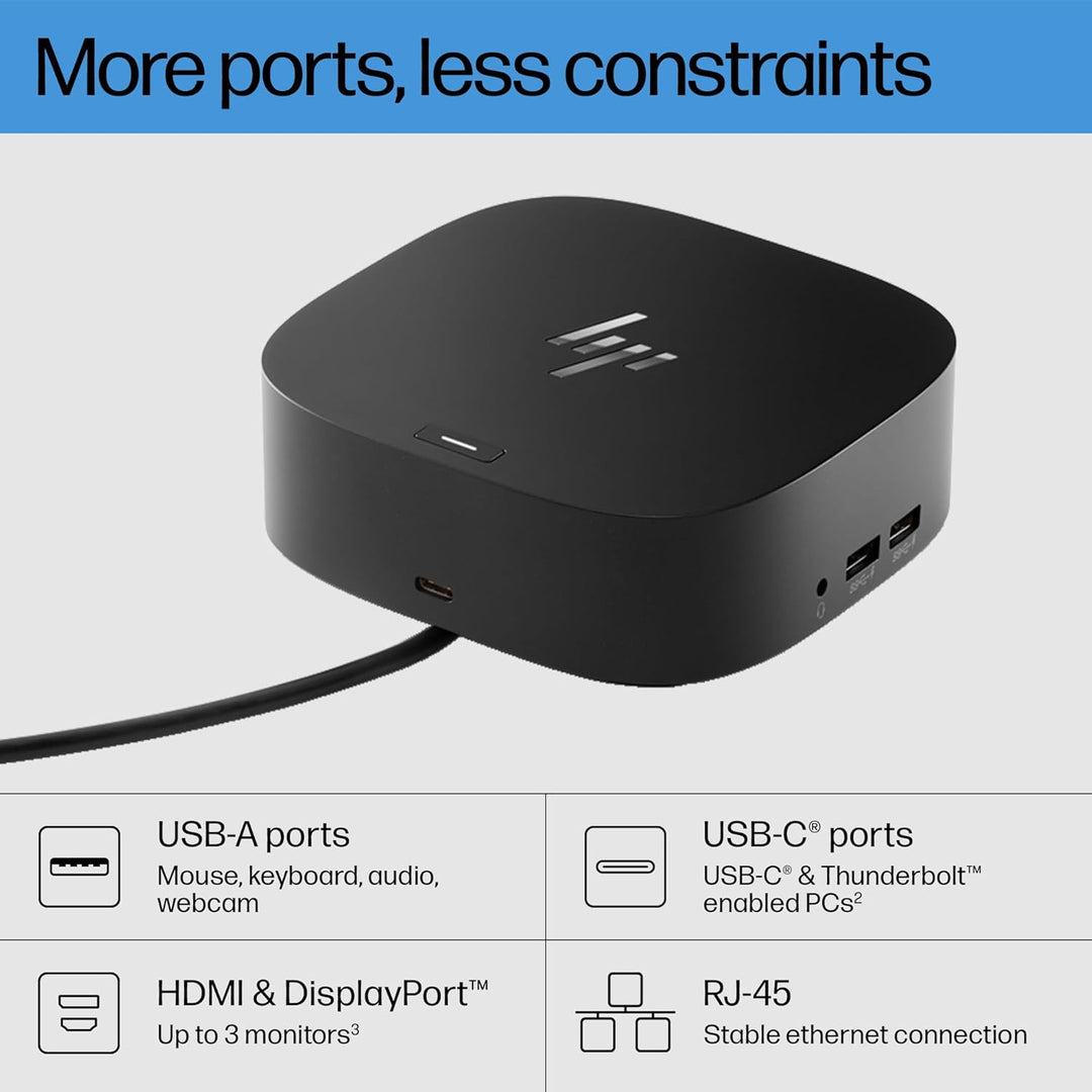 HP USB-C Dock G5 - Adaptador 11-en-1 para portátiles PC y
