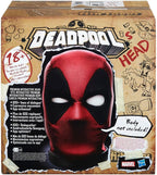 Marvel Legends Cabeza Premium Interactiva de Deadpool, Electrónica con Movimiento y Habla, Mejorada con App, Coleccionable para Adultos, con Más de 600 Efectos de Sonido y Frases