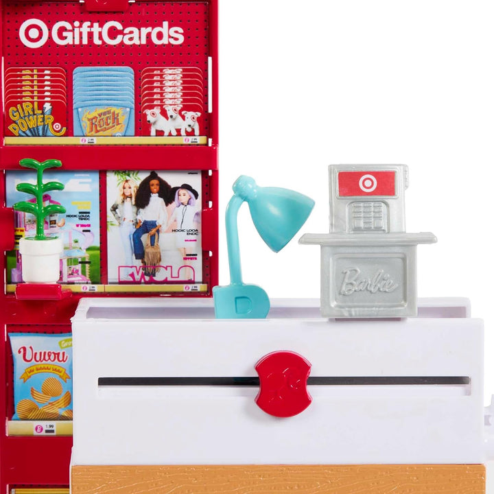 Barbie Juguetes, muñeca Skipper y Target First Jobs Set con soporte...
