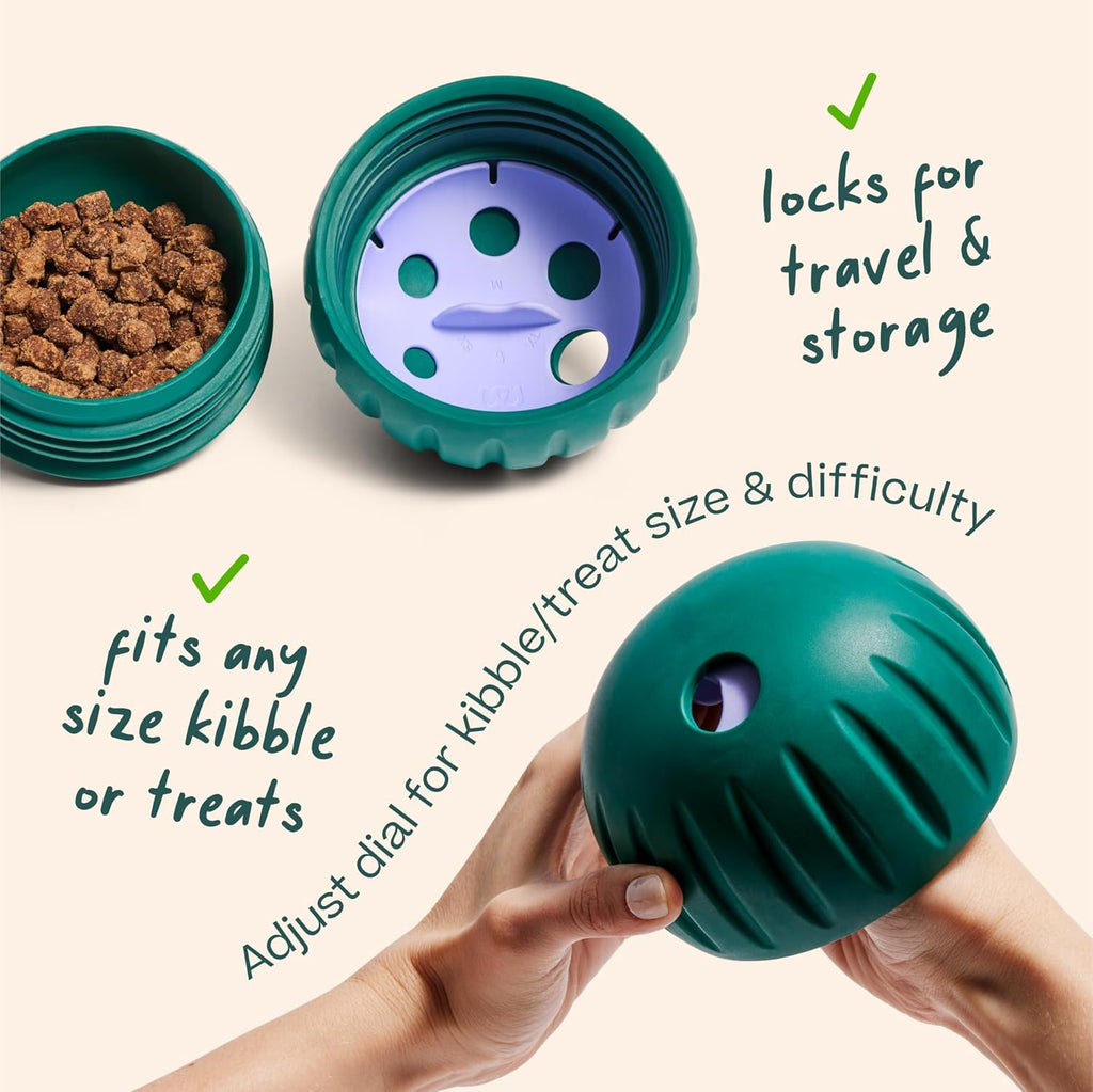 WOOF Walkabout - Rompecabezas para perros, juguete de alimentación lenta