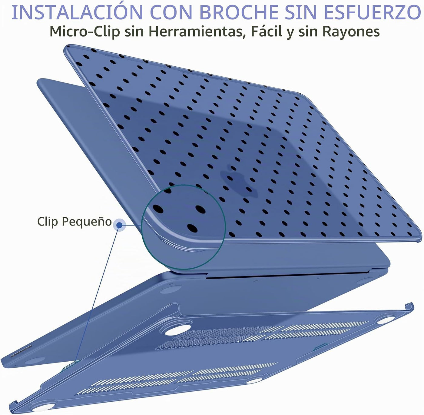 DONGKE Funda rígida protectora para MacBook Neo de 13 pulgadas 2026...