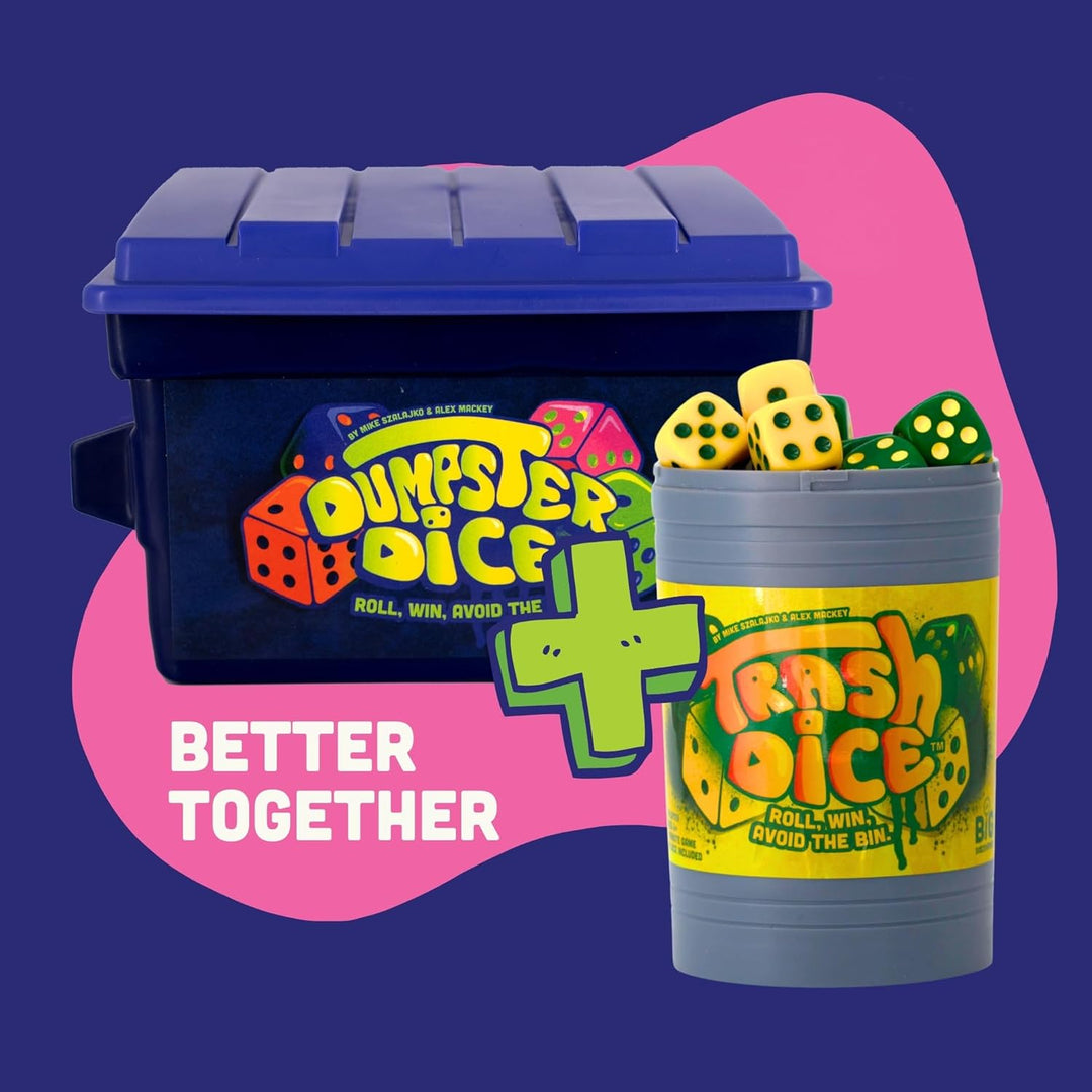 Big Discoveries Dumpster Dice Juego de dados familiares