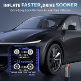 OlarHike Compresor de aire portátil para inflador de neumáticos, si...