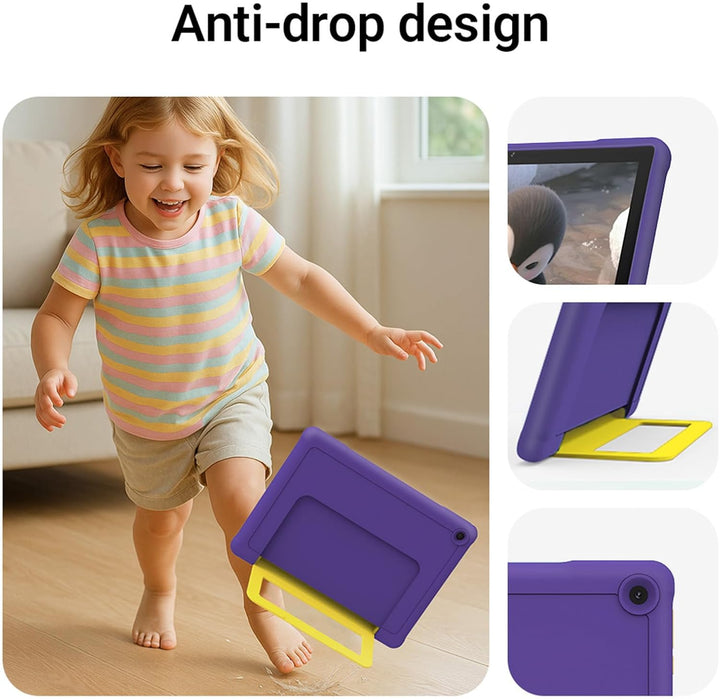 Tableta para niños, 10.1 pulgadas HD Android 15, 64 GB de almacenam...