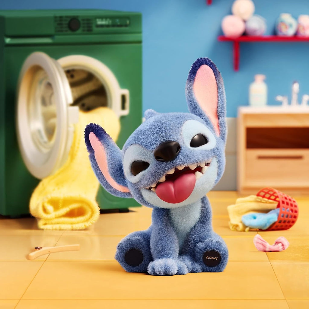 MINISO Disney Stitch Naughty Stitch Series - Figuras ciegas de caja ciega, diseño aleatorio, figuras coleccionables, decoración del hogar, regalos de cumpleaños de vacaciones para coleccionistas y fanáticos, caja individual