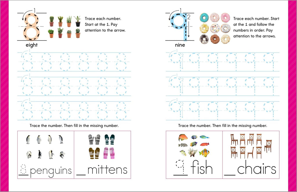 My First Learn-to-Write Workbook: Practice for Kids with Pen Control, Line Tracing, Letters, and More!