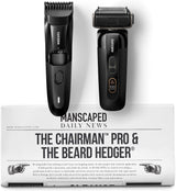 MANSCAPED® The Chairman™ PRO - Afeitadora facial eléctrica para hom...