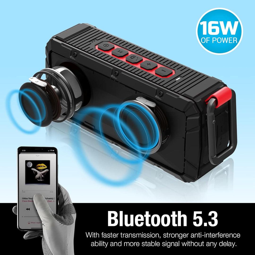 Altavoz Bluetooth magnético portátil profesional, inalámbrico, resi...