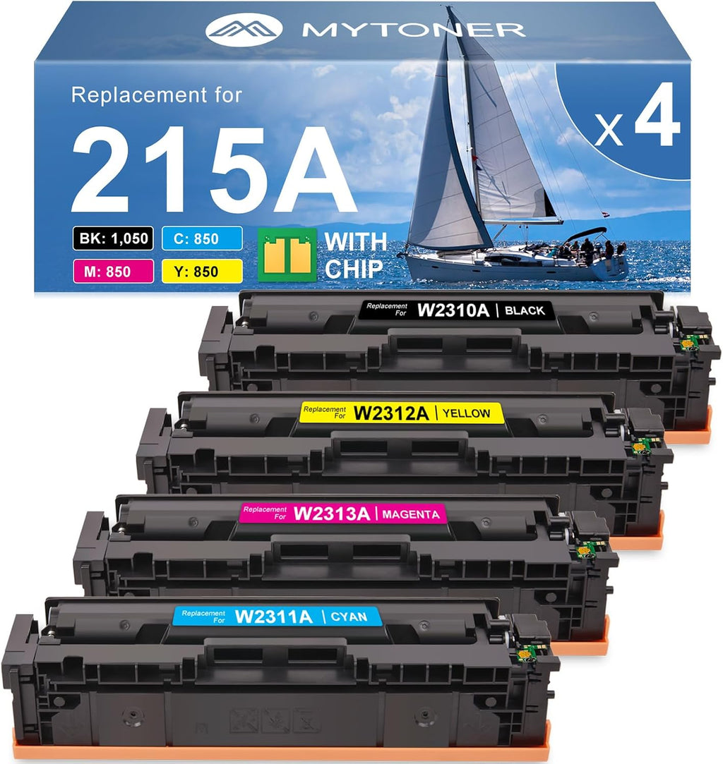MYTONER 215A - Cartuchos de tóner de repuesto de alto rendimiento para HP