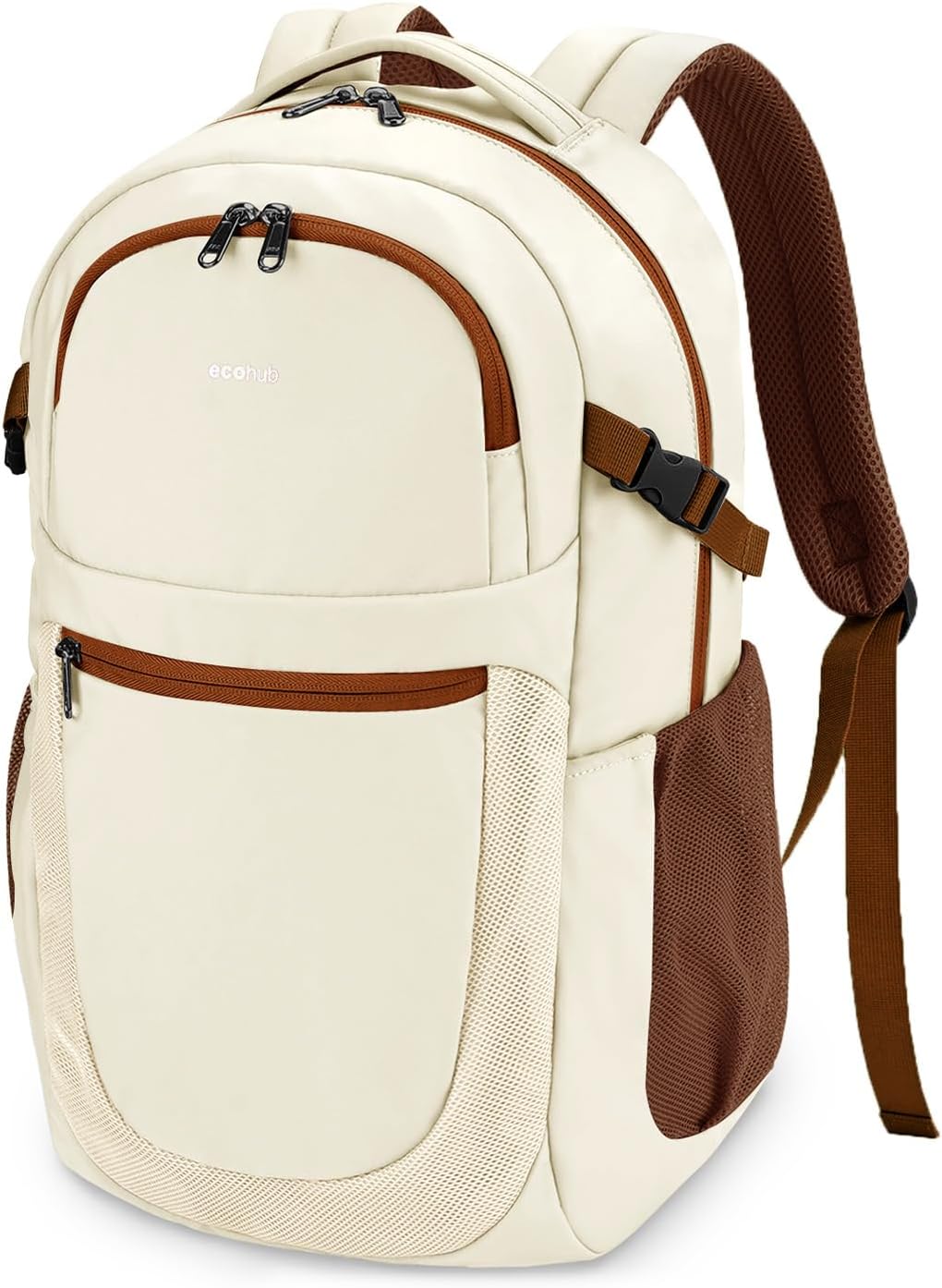 ECOHUB Mochila de viaje para mujer, se adapta a mochila para laptop...