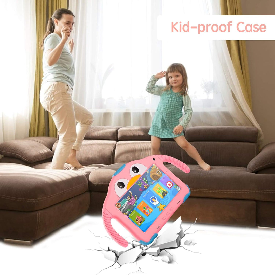 Tableta para niños de 7 pulgadas para niños de 3 a 7 y 32 GB con fu...