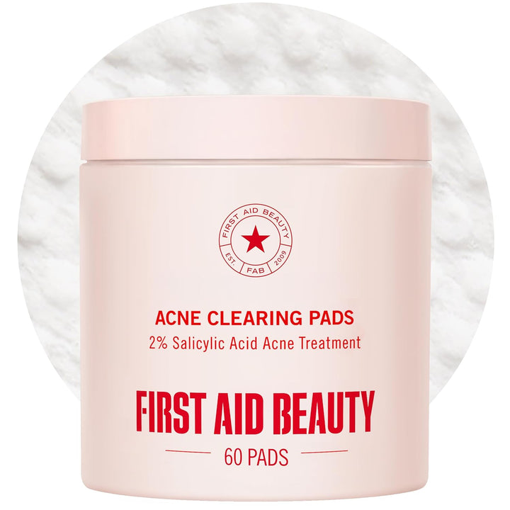 Almohadillas de tratamiento facial diario de belleza de primeros au...