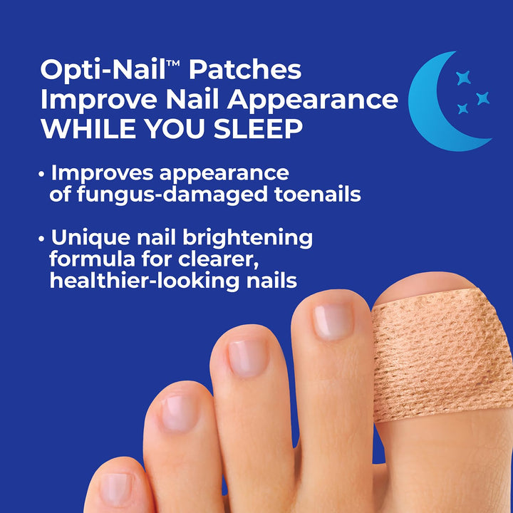 Opti-Nail Parches Renovadores de Uñas con Hongos - 21 Parches (Pack...