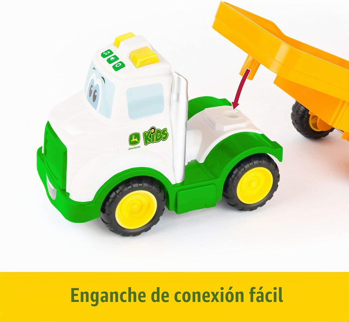 TOMY John Deere Farmin' Friends Hauling Set - Luces y sonidos