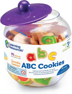 Learning Resources Goodie Games ABC Cookies - Letras del alfabeto, Paquete de 42