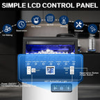 Máquina comercial del fabricante de hielo 110LBS/24H debajo de la