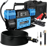 Uharbour Compresor de aire todoterreno de 12 V, compresor dual de p...