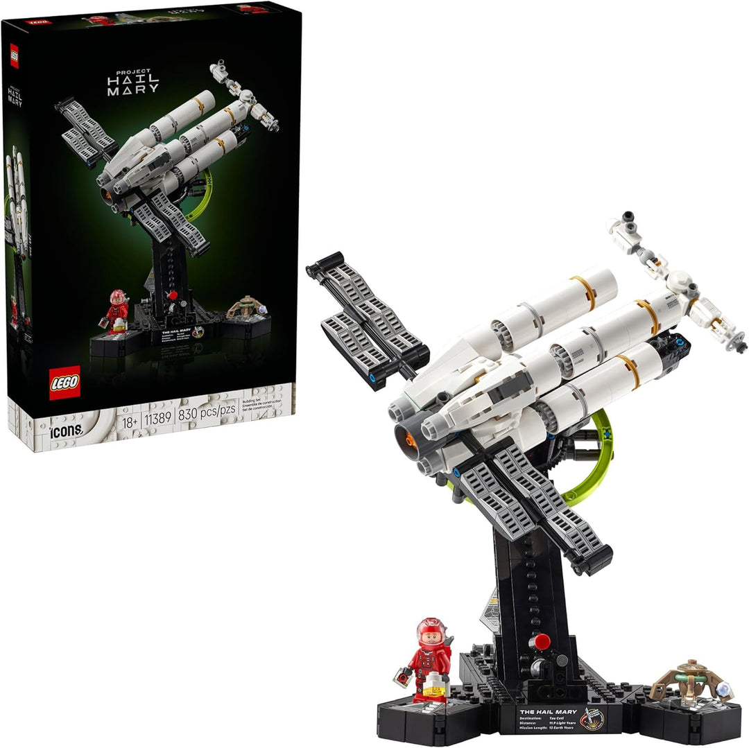 LEGO Icons Project Hail Mary - Juego de construcción coleccionable...