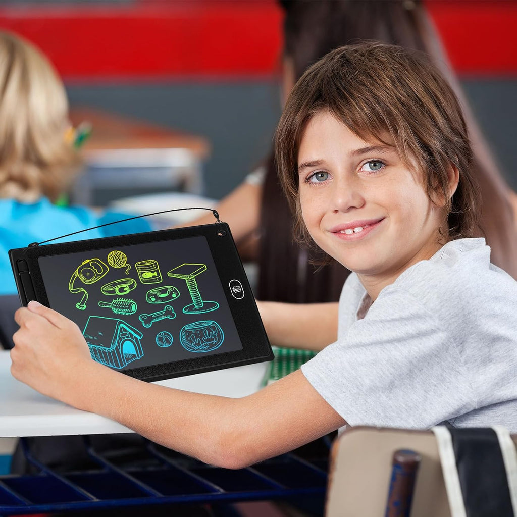 Zhehao Tableta de escritura LCD de 32 piezas para niños 8.5 "borrable