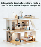 Ventilador de torre personal para dormitorio, ventilador de mesa de...