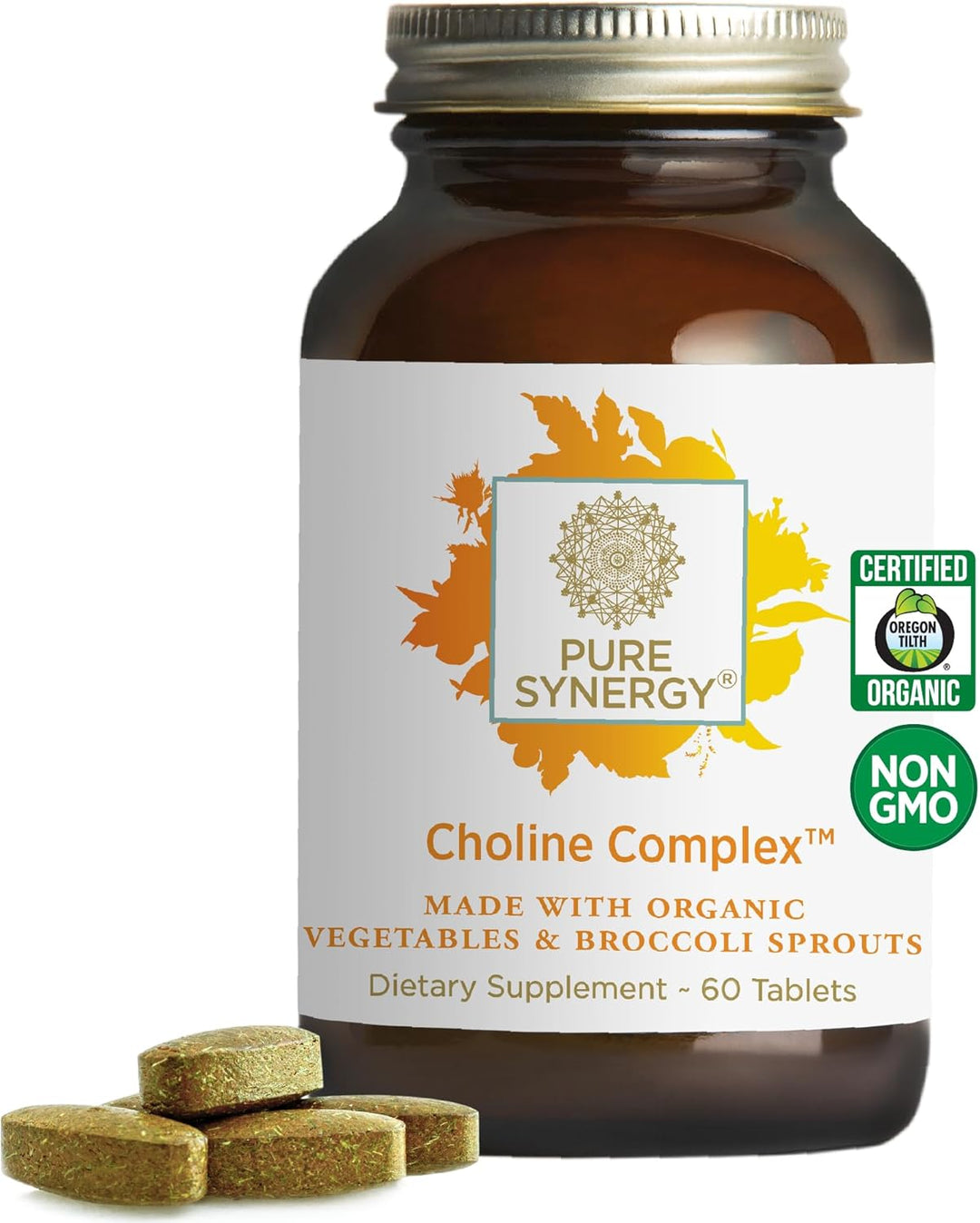 PURE SYNERGY Complejo de colina Suplemento de colina