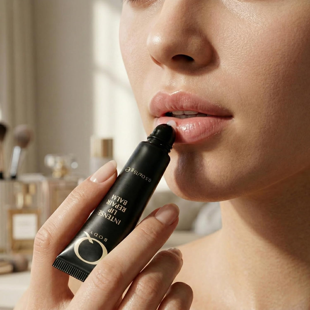 Qtica Bálsamo reparador labial intenso (juego de 3)