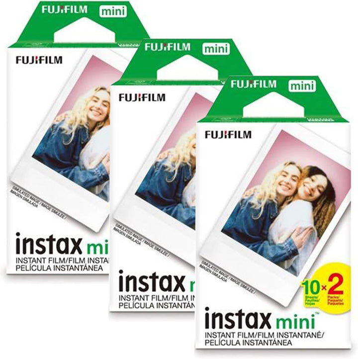 Fujifilm Instax Mini película instantánea, paquete de 5 películas q...