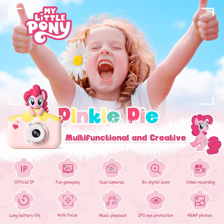 My Little Pony Hasbro - Cámara digital para niños de 3 a 12 años, c...