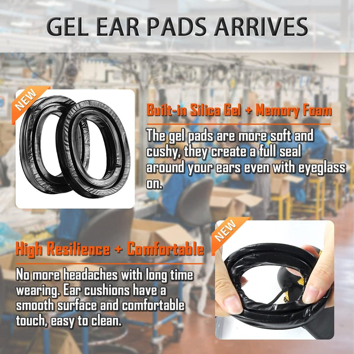ZOHAN AM\/FM Radio Headphone with Digital Display,Ear Protection No...